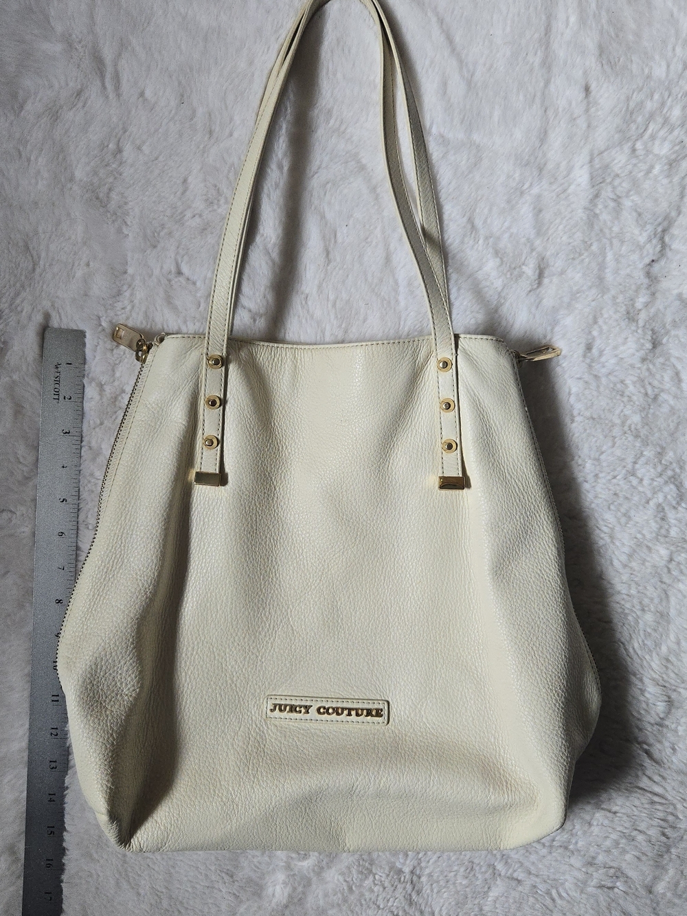 Y2K Juicy Couture Real Leather Shoulder Bag